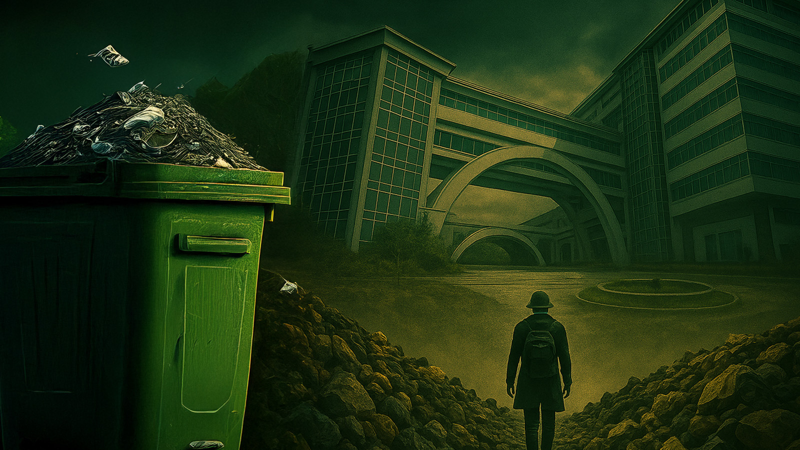 bumi sampah dan kampus-landscape